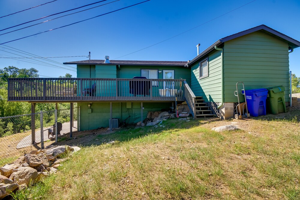 1 Mi to Whiskey Row: Home w/ Fire Pit & Deck view 5