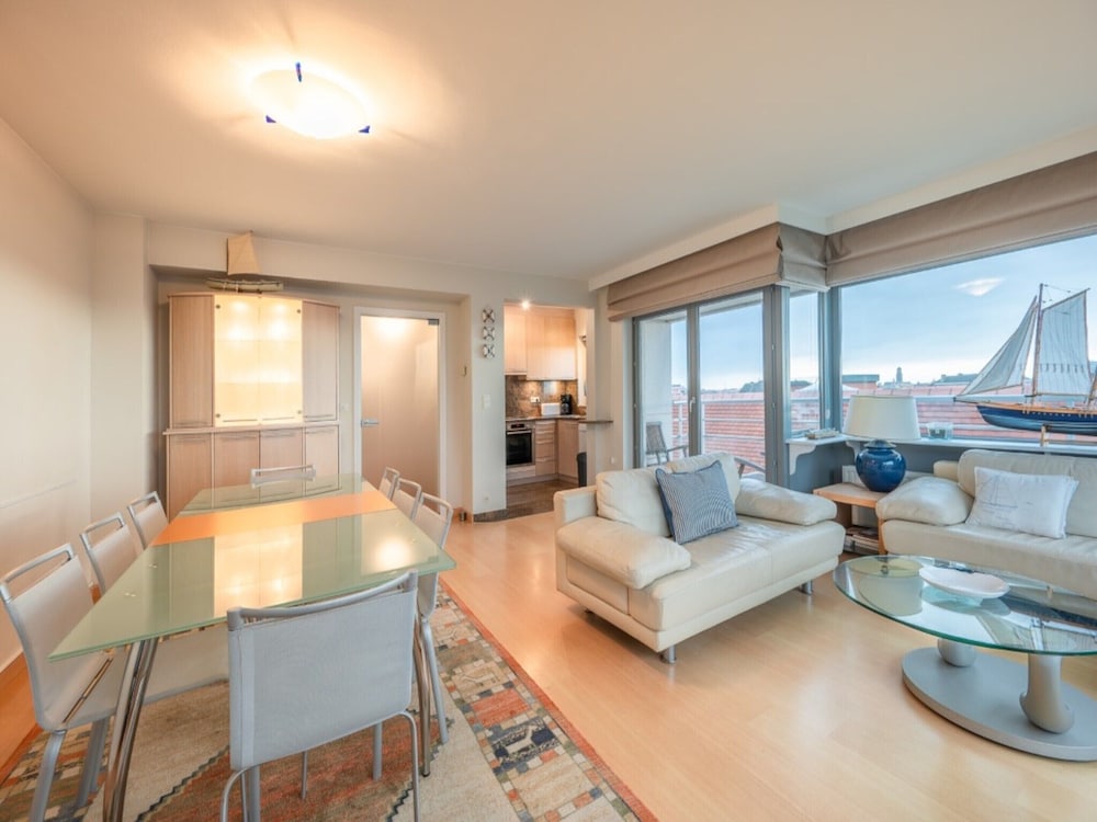 Apartment in Knokke-heist With Sea Views