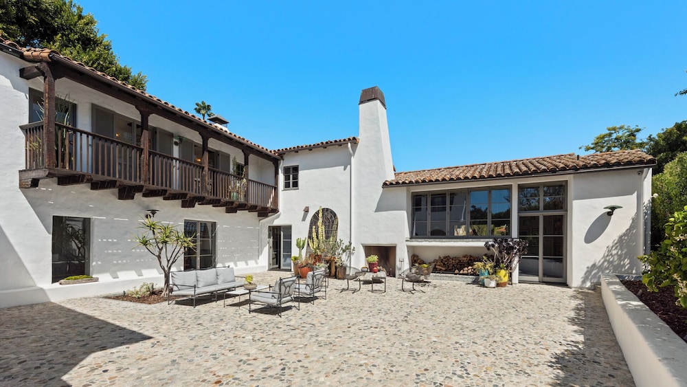 Howard Hughes Estate - Spanish Revival Gem w/ Pool, Wine Cellar & Guest House