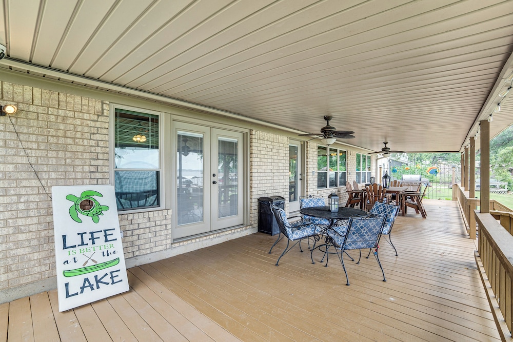Waterfront Retreat w/ Dock on Cedar Creek Lake!