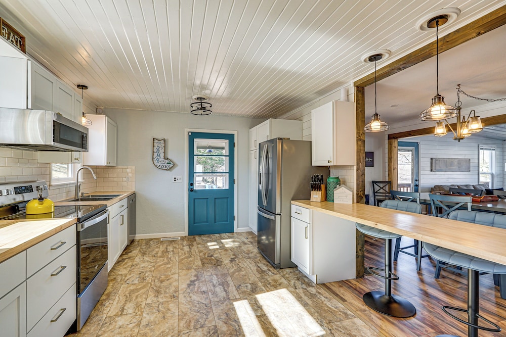 Central Waterfront Home w/ Dock in Lake Ozark!