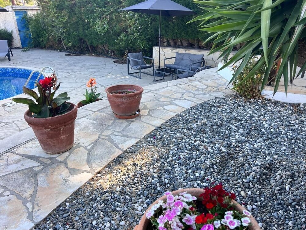 Charming Erimi Villa With Private Pool and Garden View
