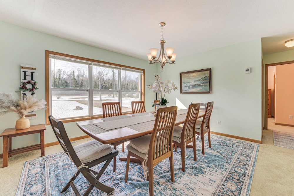Lakefront Home w/ Yard & Views in Cheboygan!