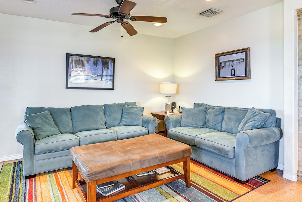 Intracoastal Views & Deck: Surfside Beach Home