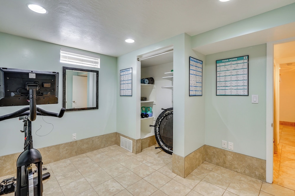 Private Patio & Gym: Spacious Salt Lake City Home!
