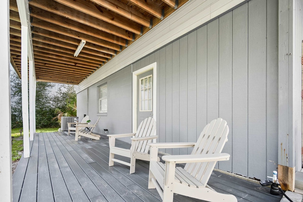 Serene Matanzas Beach House Half A Mile to Sand