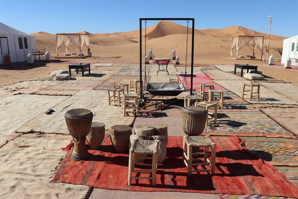 Luxury nomadic tented camp