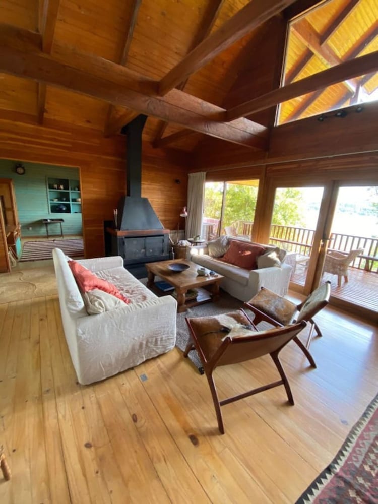 Quiet Rustic House Huincal Laundry Wifi