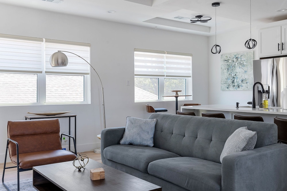 Modern Townhome Rooftop Backyard Garage 2