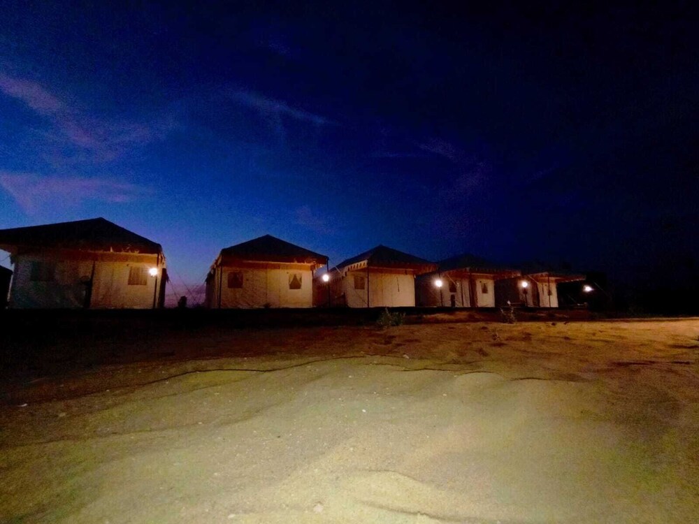 The Jaisal Desert safari camp view 2
