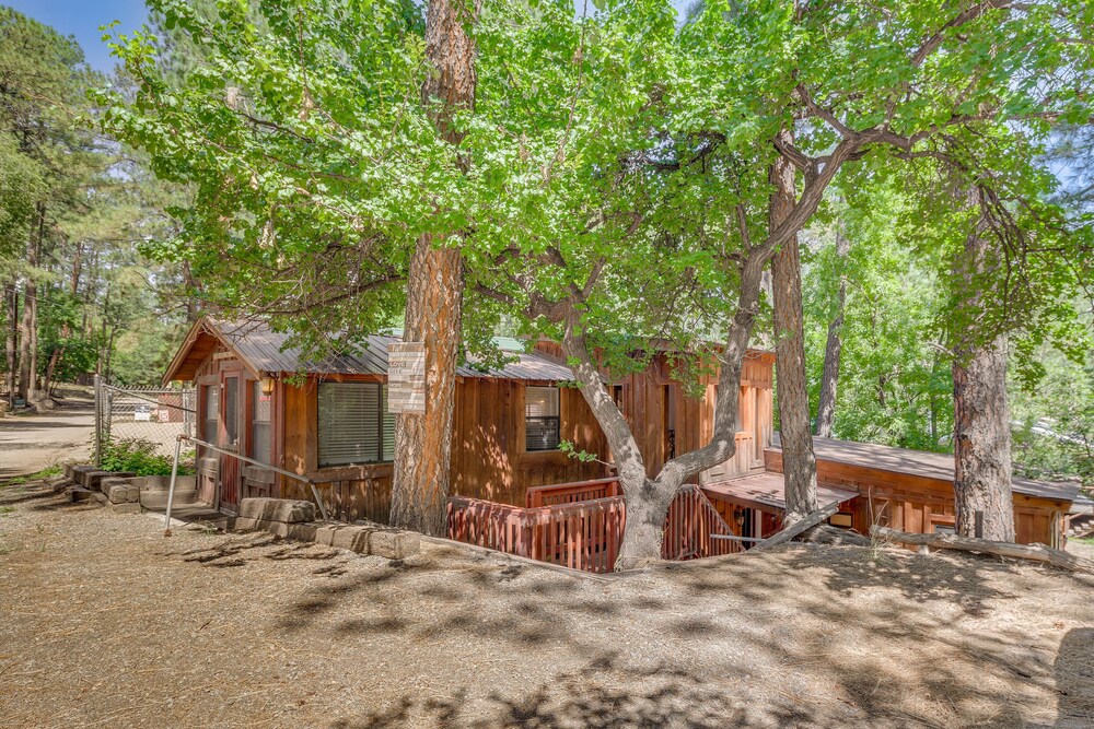 Inn of the Mountain Goats Ruidoso Cabin w/ Deck! view 5