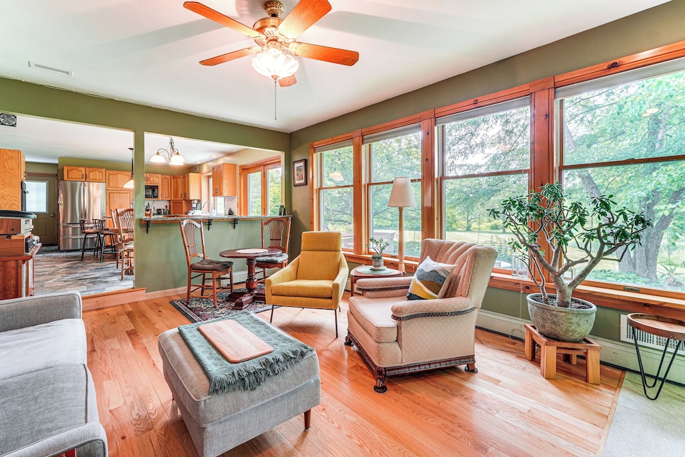 Peaceful Countryside Retreat w/ Yard in Frenchtown