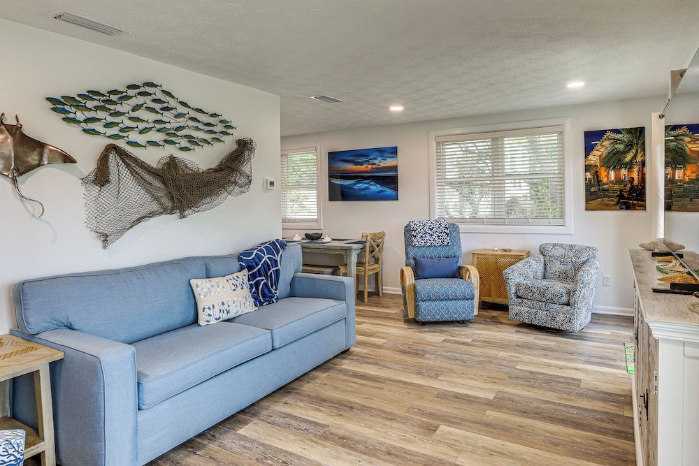 Walk to Ocean: Unit w/ Deck in Fernandina Beach!