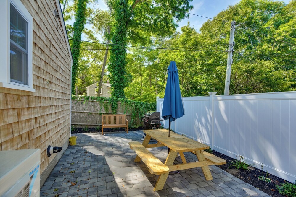 Walk to Main St: Osterville Village Gem w/ Patio
