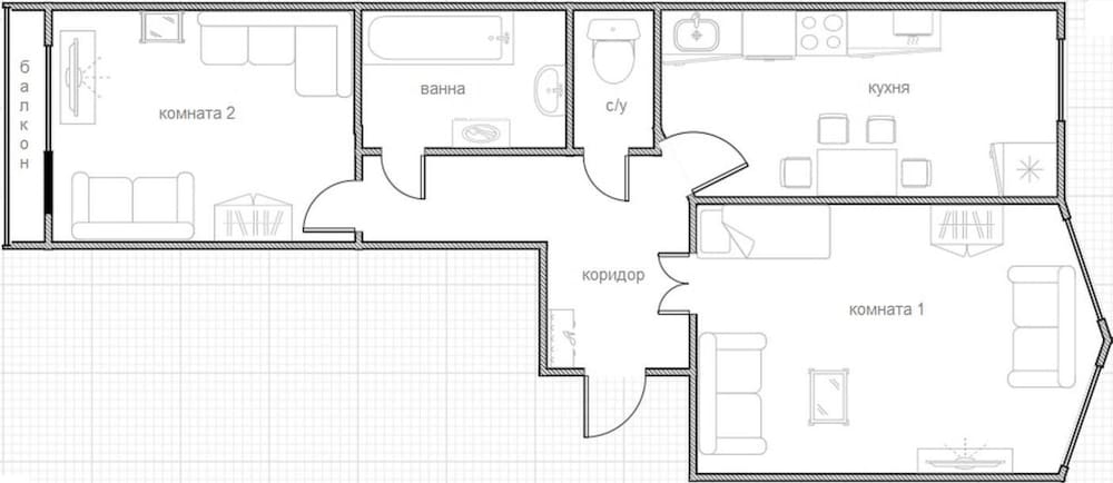 Apartment on Ryleeva 64 B, photo 16