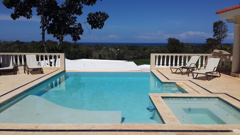 Sosua villa tropical retreat with ocean views