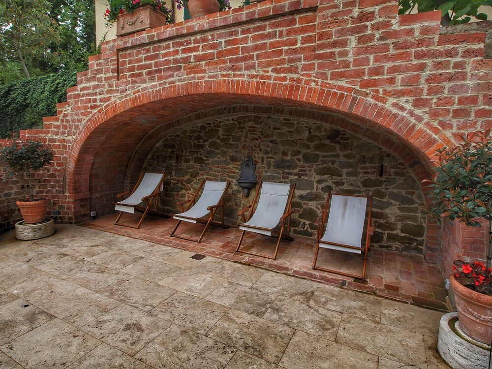 Panoramic Tuscan Villa en Sinalunga — lounge