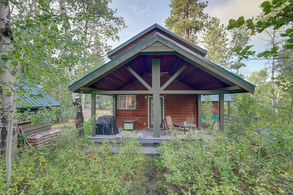 Near Payette Lake! Cabin w/ Outdoor Space
