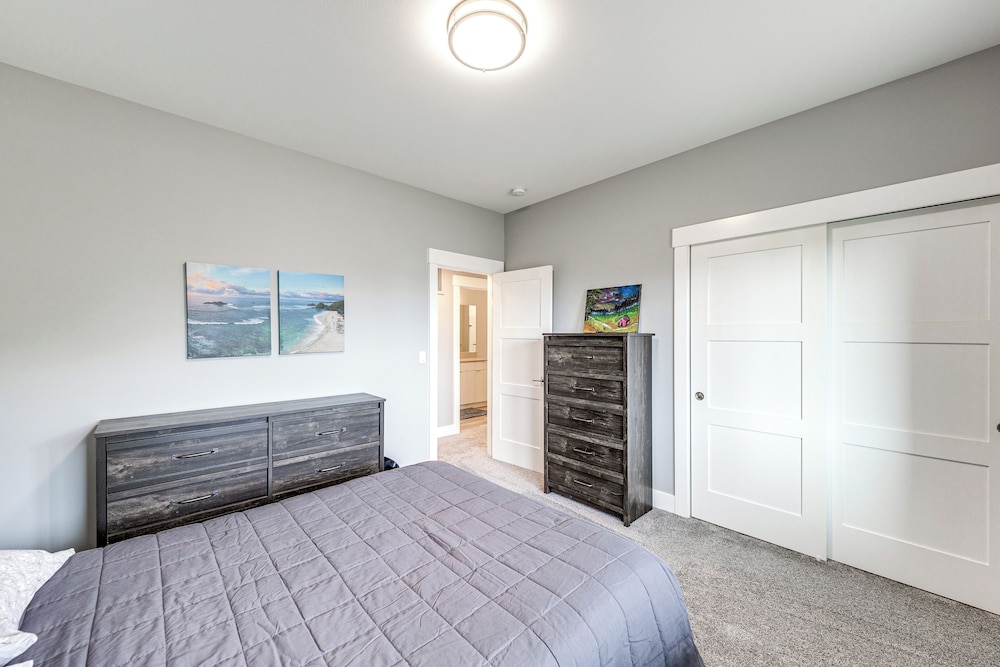 Fenced Yard, Water & Island Views: Anacortes Home!