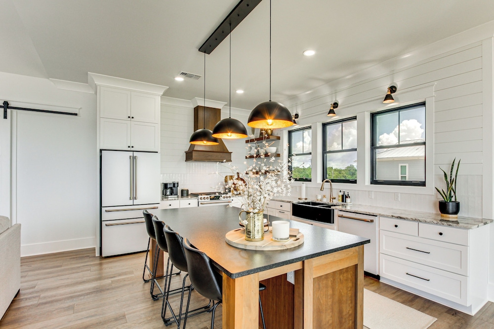 Luxury Beachfront Living! Epic Ocean Springs Home
