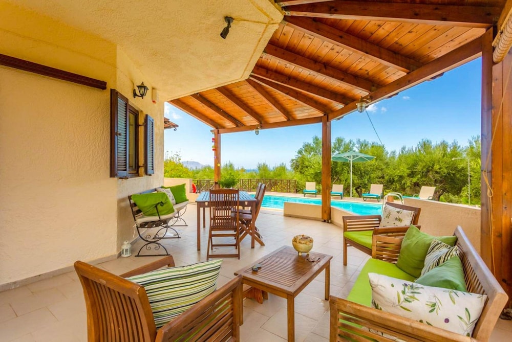 Villa Armi Large Private Pool Walk to Beach Sea Views A C Wifi Eco-friendly - 2809 view 3