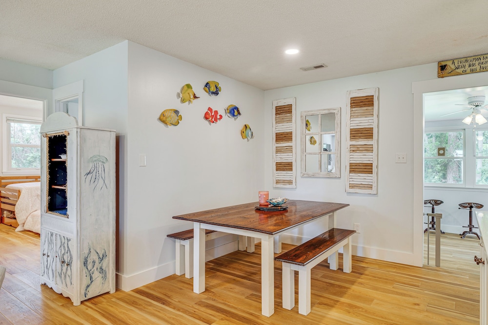 4 Mi to Radio Island Beach: Family Cottage