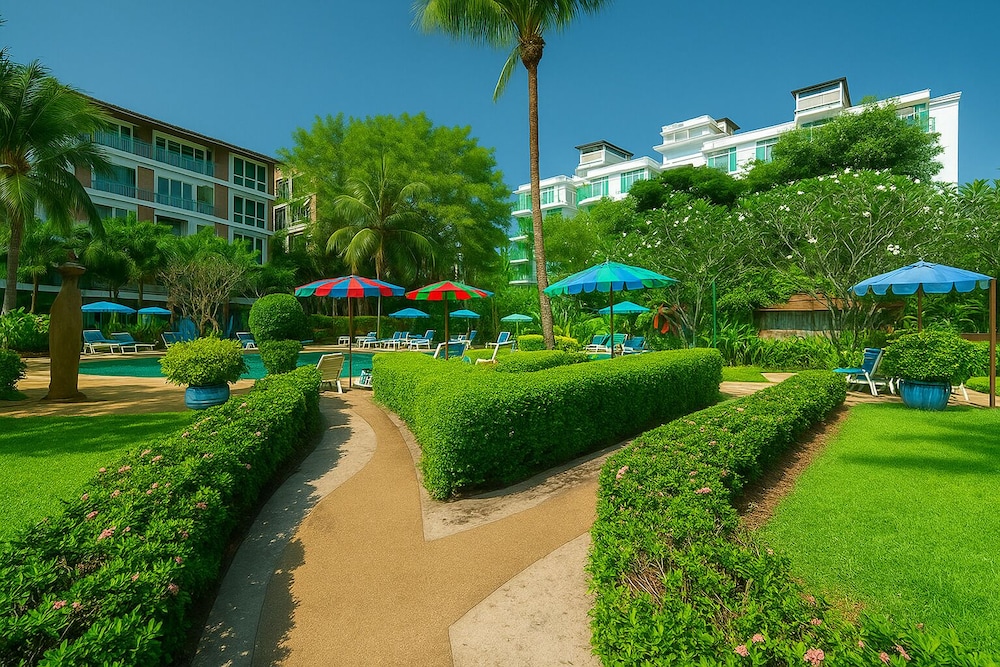5 Star Resort - Patong Beach - 65m²-olympic Size Swimming Pool, Gym, Spa, Tennis