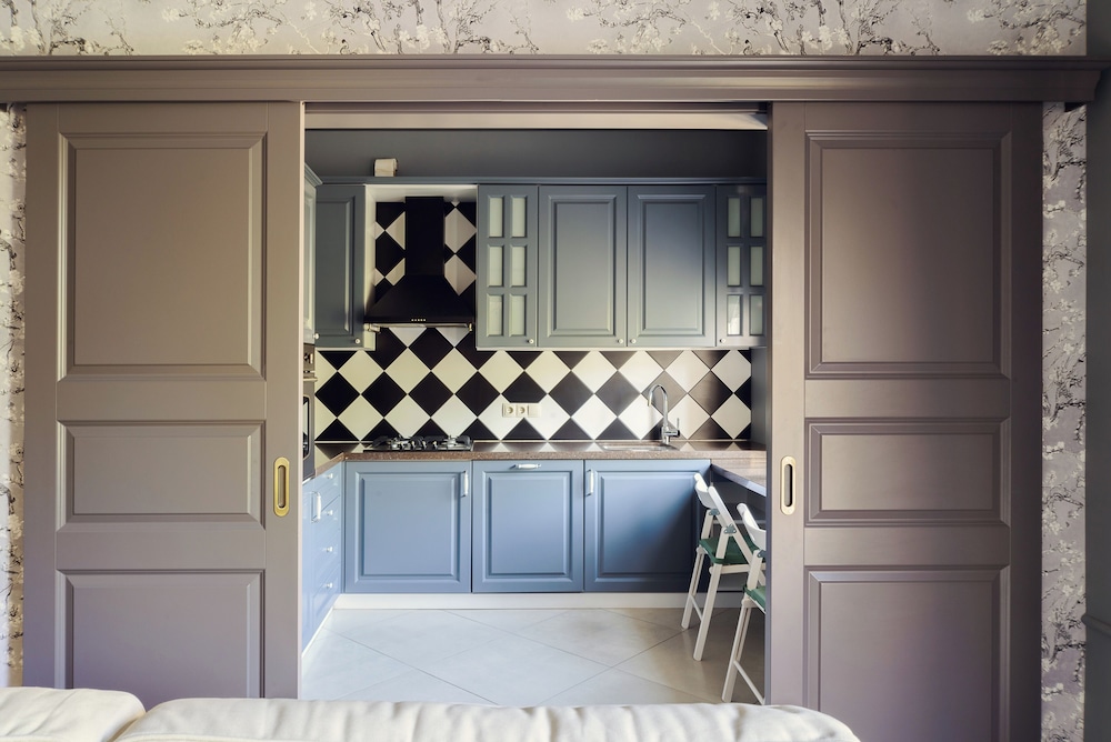 Designer apartment on Zybitskaya street