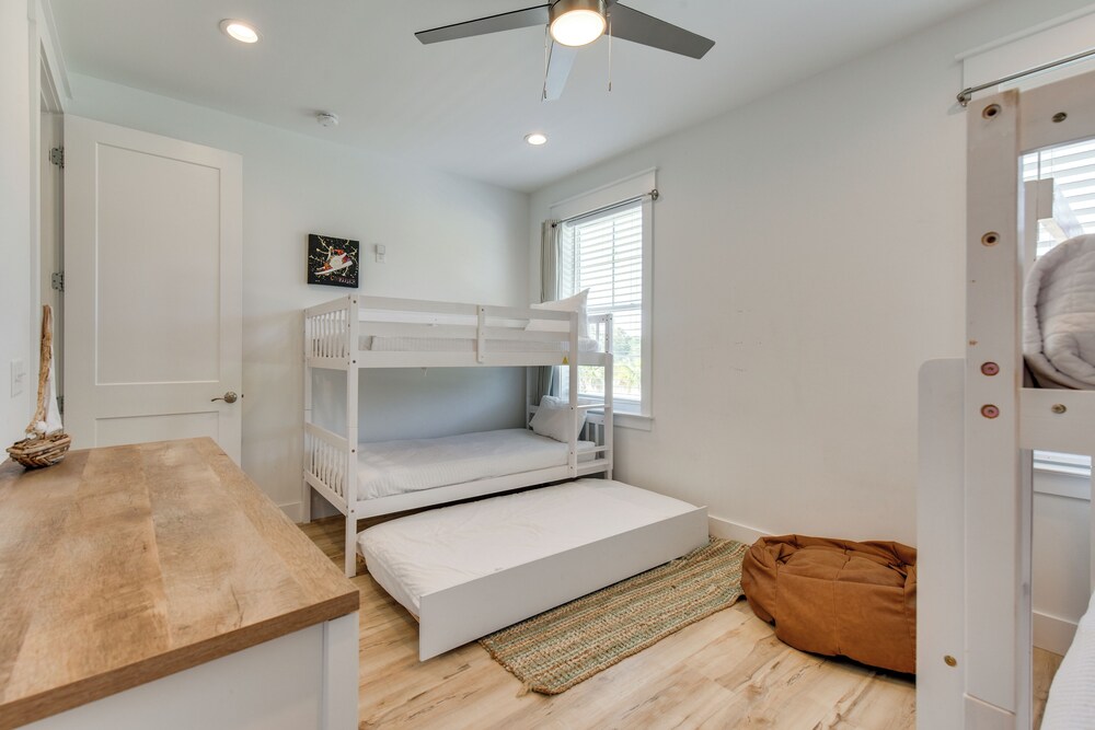 Walk to Pier: Modern PCB Getaway w/ Private Pool!
