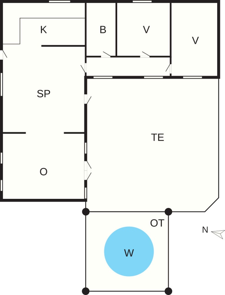 6 Person Holiday Home in Gedser