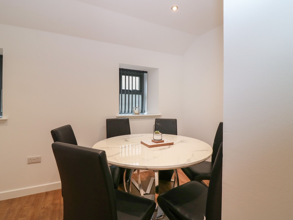 The Reception Room at The Institute Executive Apartments