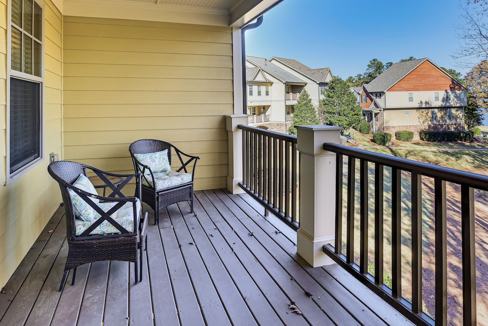 Private Patio, Decks: Waterfront Eatonton Townhome