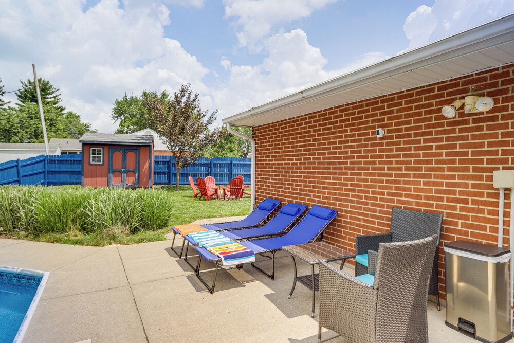 Dayton Family Home w/ Game Room: Walk to City Park