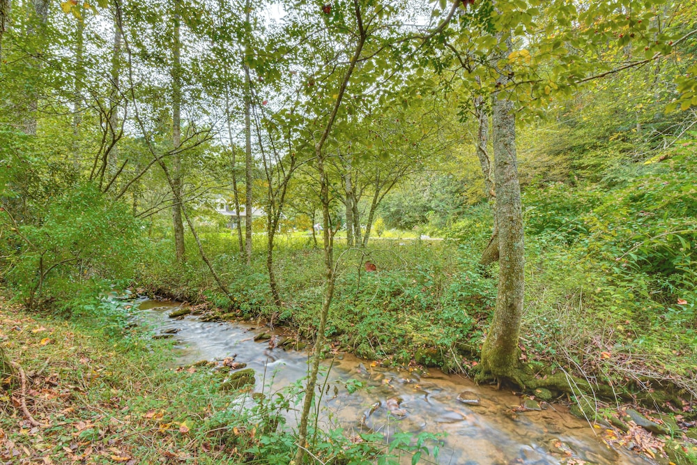 Creekside Cottage w/ Hot Tub: 8 Mi to Lake Chatuge