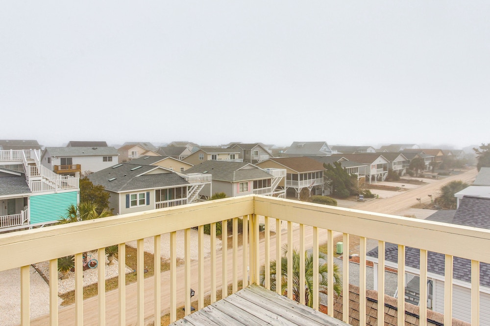 Walk to Ocean: Sunset Beach House w/ 3-level Deck!