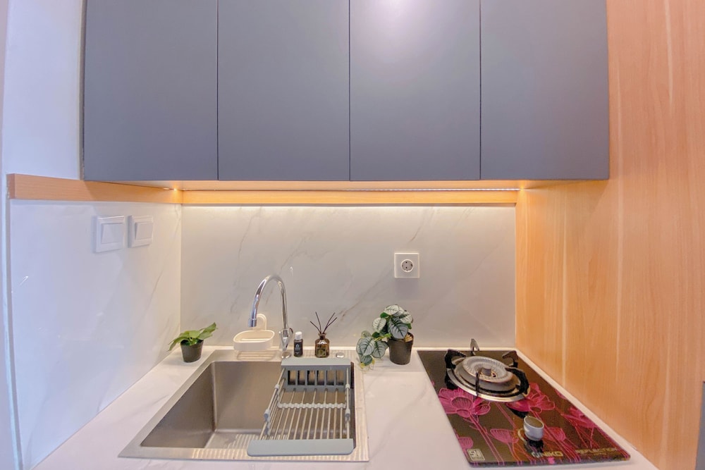 Simply Look and Restful Studio at Tokyo Riverside PIK 2 Apartment