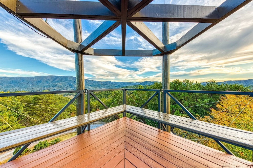 Belltop Architectural Wonder on Private Mountain