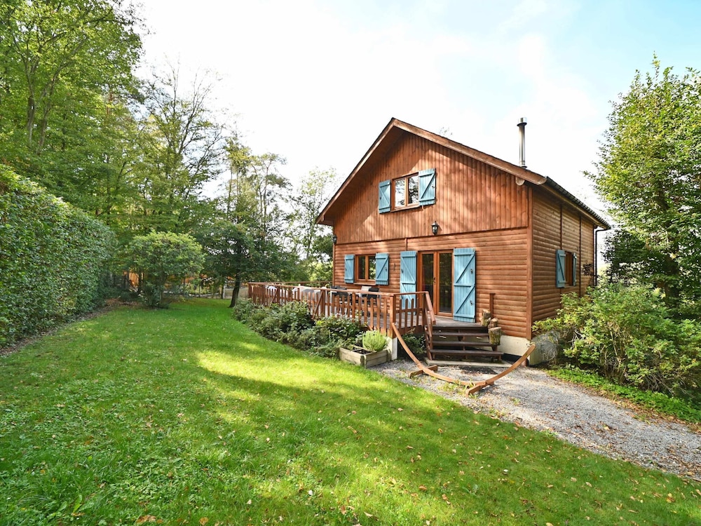 Chalet in Biron With Sauna and Nature Views