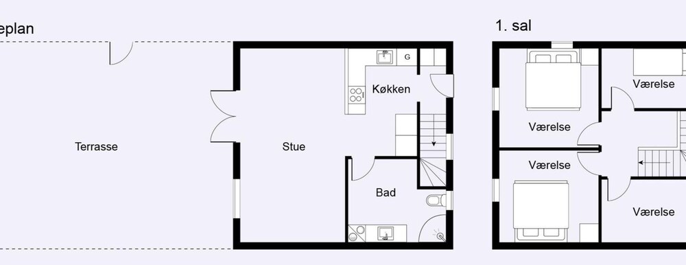 5 Star Holiday Home in Lokken