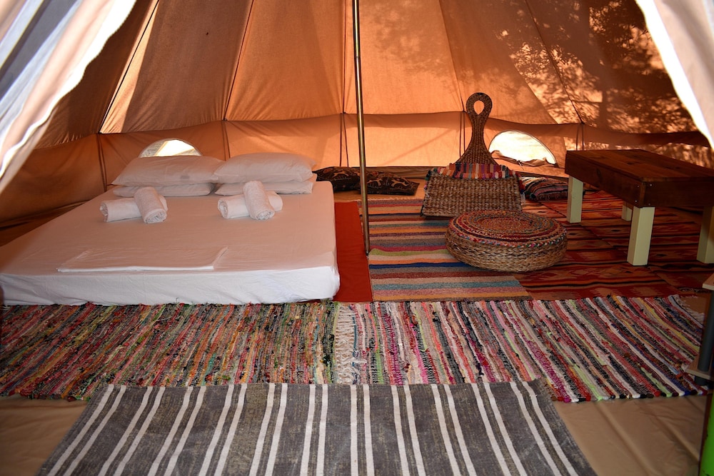 Private Eco Tent in Skiaxtro Cocoon Retreat