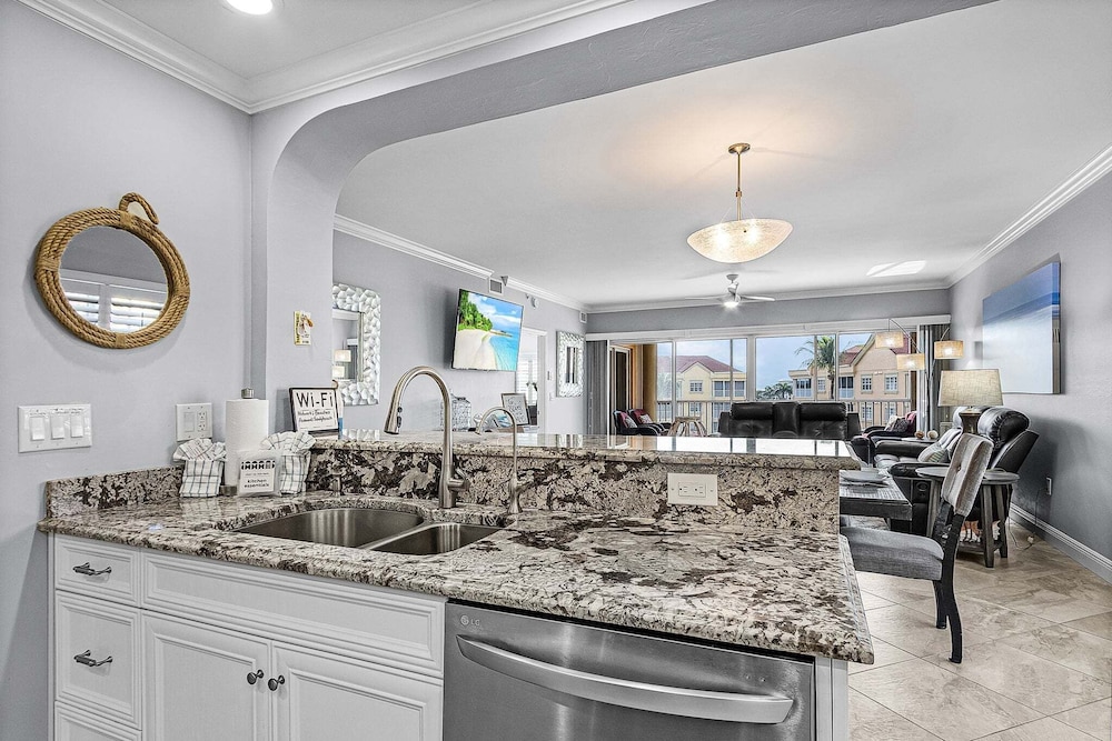 Bella Lago 444 ~ Beautifully Updated Condo Just Across The Street From The Beach! 3 Bedroom Condo by RedAwning