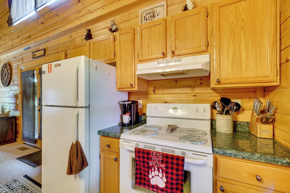 Walk to Douglas Lake: Cabin w/ Private Hot Tub!