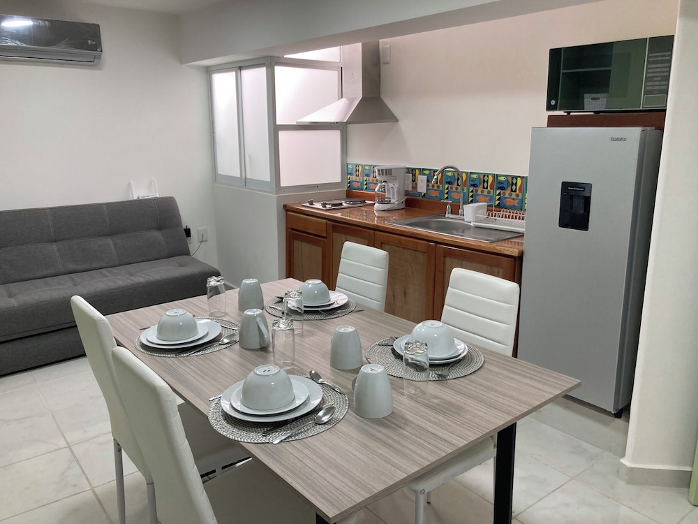 Apartamento Cómodo Para 6 Personas en Centro Histórico y Playa Olas Altas