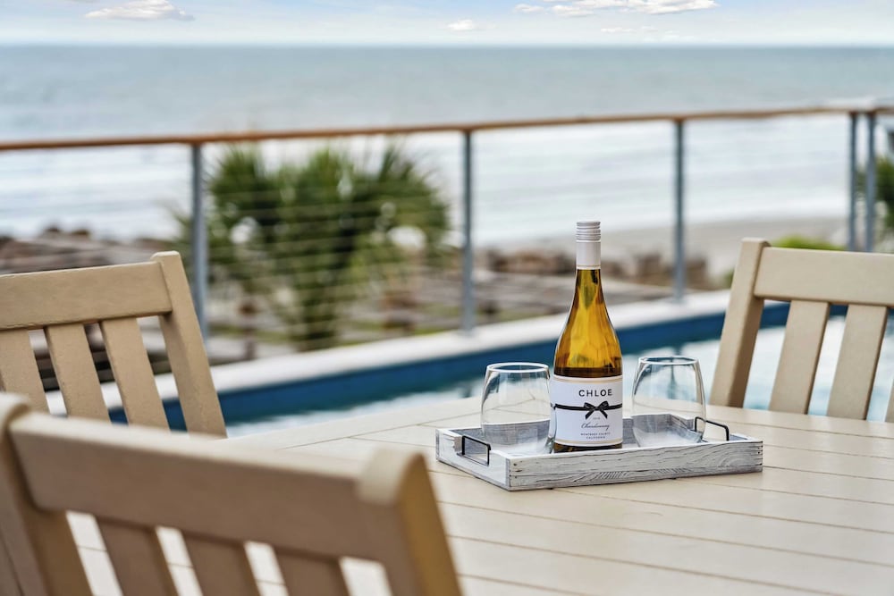 Oceanfront w/ Pool, Panoramic Deck Views, 5bdr Folly Ocean Breeze by Avantstay