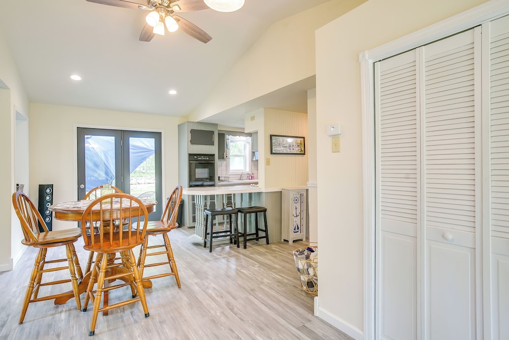 Grand Lake Getaway w/ Boat Dock in St Marys!