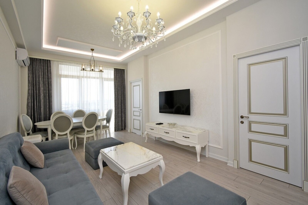 Luxury white apartment