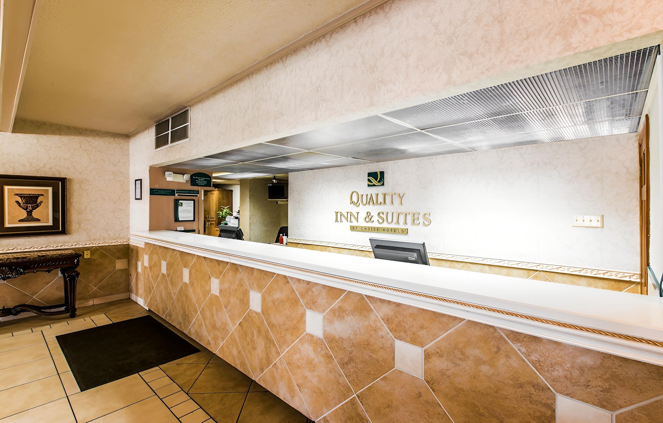 hotel reception