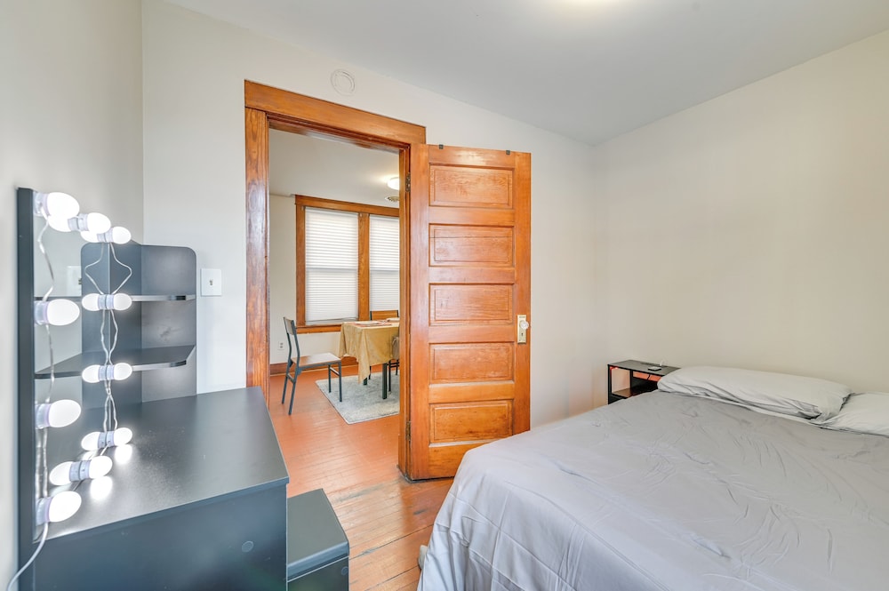 Walk to Washington Park: Remote Work-ready Apt!