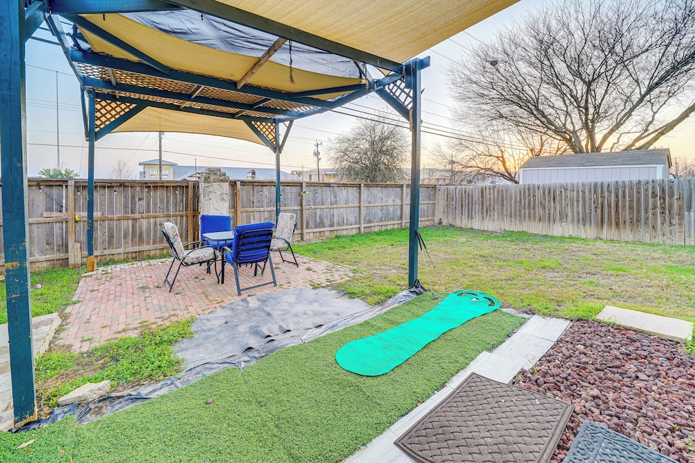 Pool Access & Fenced Yard: San Antonio Family Home