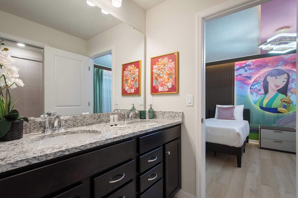 Escape to Luxury: Magical 10-bedroom Villa Near Disney World!